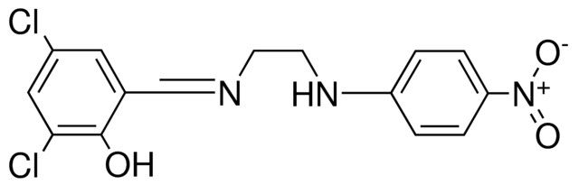 4,6-DICHLORO-ALPHA-(2-(4-NITROANILINO)-ETHYLIMINO)-ORTHO-CRESOL