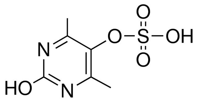 4,6-DIMETHYL-2-HYDROXY-5-PYRIMIDINYL SULFATE