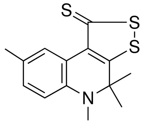 4,4,5,8-TETRAMETHYL-4,5-2H-2,3-DITHIA-5-AZA-CYCLOPENTA(A)NAPHTHALENE-1-THIONE