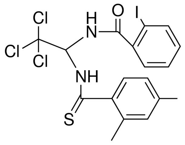 2-IODO-N-(2,2,2-TRICHLORO-1-(2,4-DIMETHYL-THIOBENZOYLAMINO)-ETHYL)-BENZAMIDE