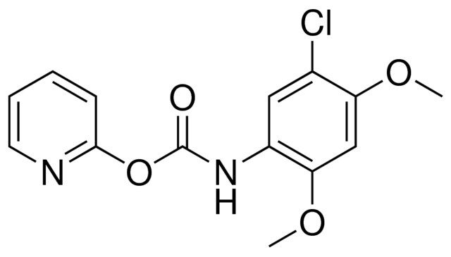 2-PYRIDYL N-(5-CHLORO-2,4-DIMETHOXYPHENYL)CARBAMATE