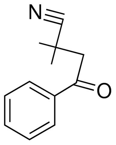 2,2-DIMETHYL-4-OXO-4-PHENYLBUTYRONITRILE