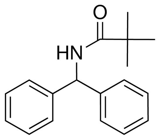 2,2-DIMETHYL-N-(DIPHENYLMETHYL)PROPIONAMIDE