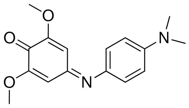 2,6-DIMETHOXY-4-(4-(DIMETHYLAMINO)PHENYLIMINO)-2,5-CYCLOHEXADIEN-1-ONE