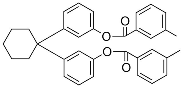 3-(1-{3-[(3-METHYLBENZOYL)OXY]PHENYL}CYCLOHEXYL)PHENYL 3-METHYLBENZOATE