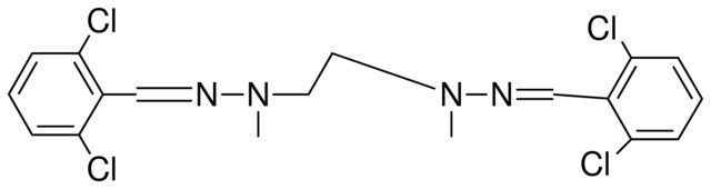 2,6-DICHLOROBENZALDEHYDE {2-[2-(2,6-DICHLOROBENZYLIDENE)-1-METHYLHYDRAZINO]ETHYL}(METHYL)HYDRAZONE