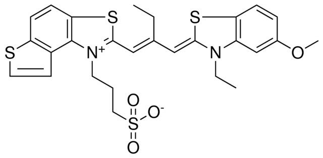 3-(2-{(1E)-2-[(Z)-(3-ETHYL-5-METHOXY-1,3-BENZOTHIAZOL-2(3H)-YLIDENE)METHYL]-1-BUTENYL}THIENO[3,2-E][1,3]BENZOTHIAZOL-1-IUM-1-YL)-1-PROPANESULFONATE