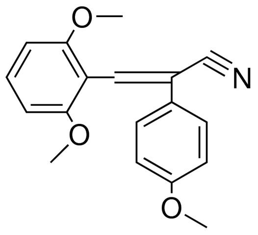 2,6-DIMETHOXY-ALPHA-(4-METHOXYPHENYL)CINNAMONITRILE