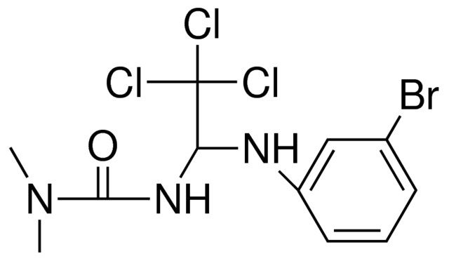 3-(1-(3-BROMO-PHENYLAMINO)-2,2,2-TRICHLORO-ETHYL)-1,1-DIMETHYL-UREA