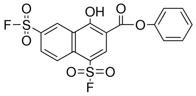 PHENYL 4,7-BIS-(FLUOROSULFONYL)-1-HYDROXY-2-NAPHTHOATE