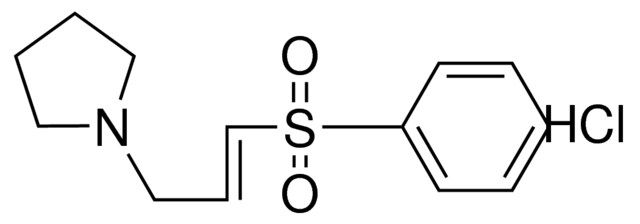 PHENYL (3-PYRROLIDINO-1-PROPENYL) SULFONE HYDROCHLORIDE