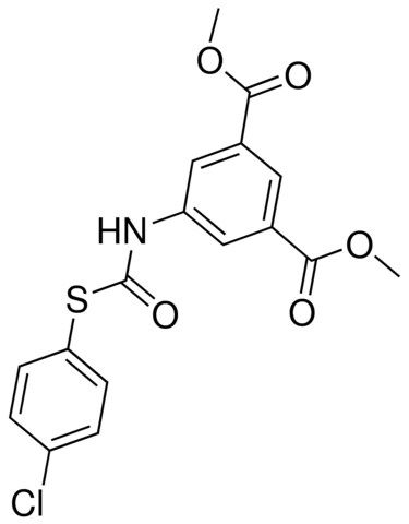 S-(4-CHLOROPHENYL) N-(3,5-BIS(METHOXYCARBONYL)PHENYL)THIOCARBAMATE