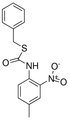 S-BENZYL N-(4-METHYL-2-NITROPHENYL)THIOCARBAMATE