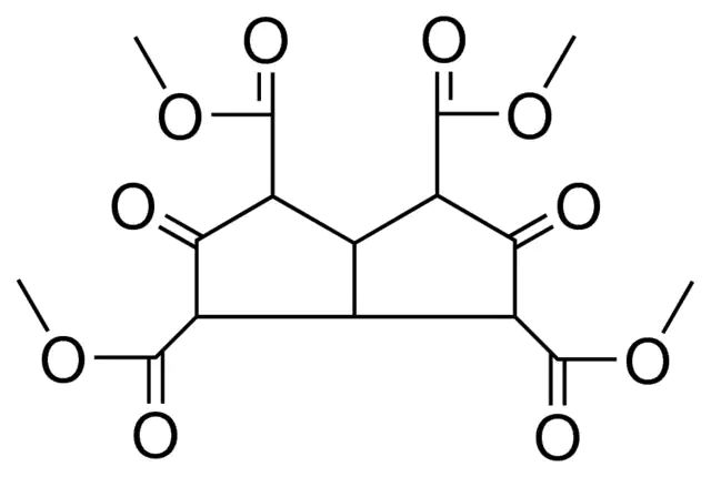 TETRAMETHYL 3,7-DIOXOBICYCLO(3.3.0)OCTANE-2,4,6,8-TETRACARBOXYLATE