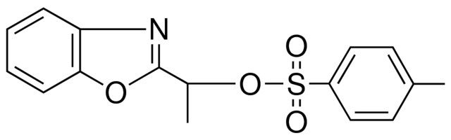 TOLUENE-4-SULFONIC ACID 1-BENZOOXAZOL-2-YL-ETHYL ESTER