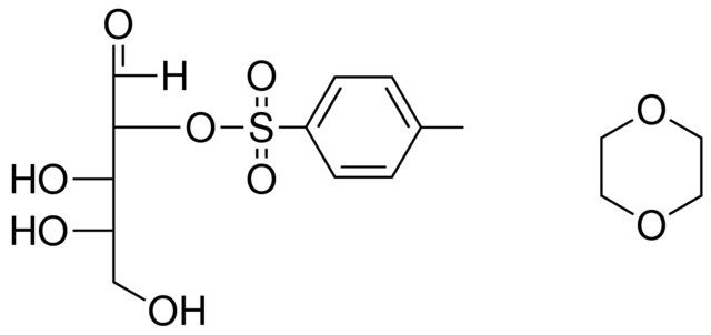 TOLUENE-4-SULFONIC ACID 1-FORMYL-2,3,4-TRIHYDROXY-BU ESTER,  (1,4)DIOXANE