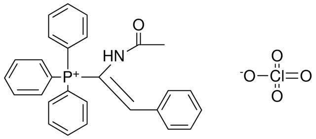 (1-ACETYLAMINO-2-PHENYL-VINYL)-TRIPHENYL-PHOSPHONIUM, PERCHLORATE