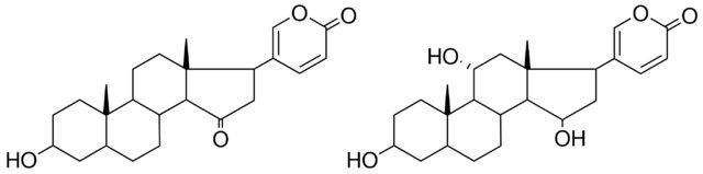 (11ALPHA)-3,11,15-TRIHYDROXYBUFA-20,22-DIENOLIDE COMPOUND WITH 3-HYDROXY-15-OXOBUFA-20,22-DIENOLIDE