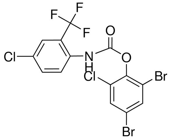 (2-CHLORO-4,6-DIBROMOPHENYL) N-(4-CHLORO-2-(TRIFLUOROMETHYL)PHENYL)CARBAMATE