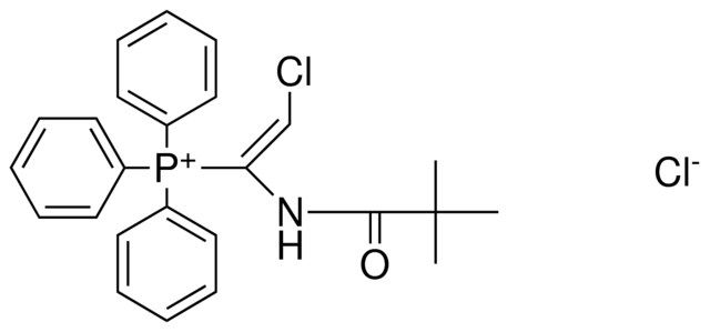 (2-CHLORO-1-(2,2-DIMETHYL-PROPIONYLAMINO)-VINYL)-TRIPHENYL-PHOSPHONIUM, CHLORIDE