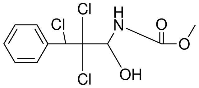 (2,2,3-TRICHLORO-1-HYDROXY-3-PHENYL-PROPYL)-CARBAMIC ACID METHYL ESTER