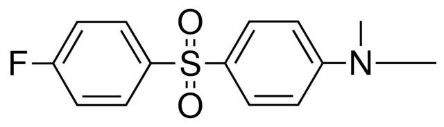 (4-(4-FLUORO-BENZENESULFONYL)-PHENYL)-DIMETHYL-AMINE