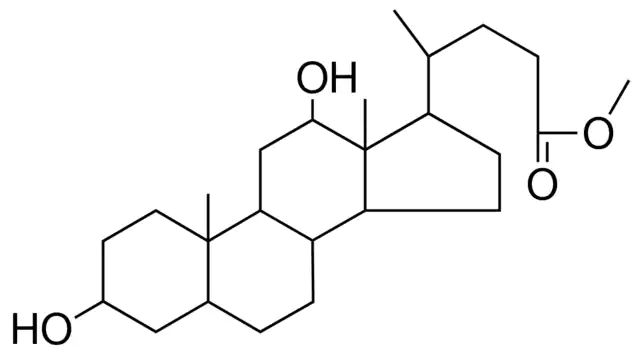 (3,12-DI-HO-10,13-DI-ME-CYCLOPENTA(A)PHENANTHREN-17-YL)-PENTANOIC ACID ME ESTER