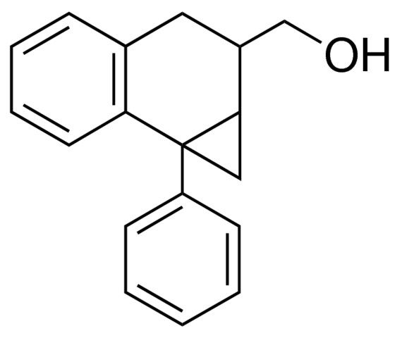 (7B-PHENYL-1A,2,3,7B-TETRAHYDRO-1H-CYCLOPROPA(A)NAPHTHALEN-2-YL)-METHANOL