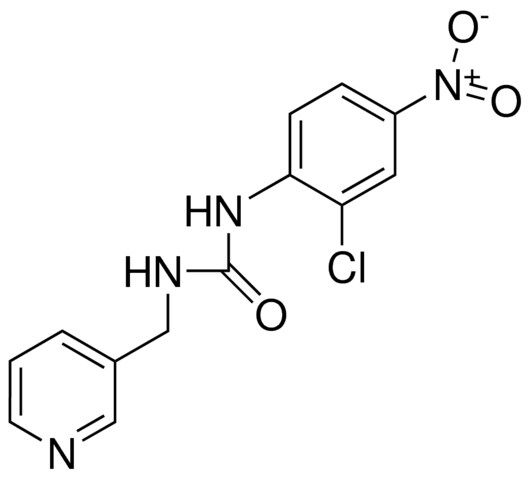 1-(2-CHLORO-4-NITROPHENYL)-3-(3-PYRIDYLMETHYL)UREA