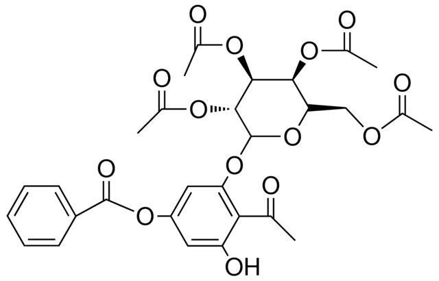 BENZOIC ACID 4-AC-3-HO-5-(2,3,4,5-TETRAACETYL-GALACTOPYRANOSYL)-PHENYL ESTER