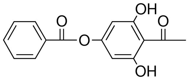 BENZOIC ACID 4-ACETYL-3,5-DIHYDROXY-PHENYL ESTER