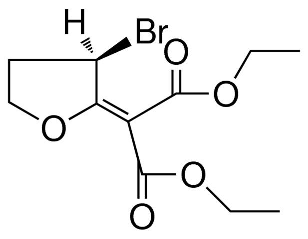 DIETHYL 3-BROMO-4,5-DIHYDRO-2(3H)-FURYLIDENEMALONATE