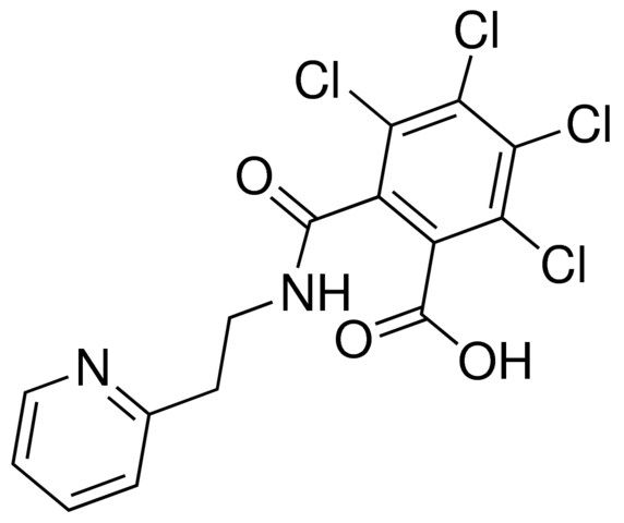 N-(2-(2-PYRIDYL)ETHYL)-3,4,5,6-TETRACHLOROPHTHALAMIC ACID