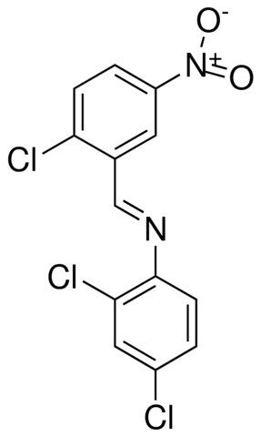 N-(2-CHLORO-5-NITROBENZYLIDENE)-2,4-DICHLOROANILINE