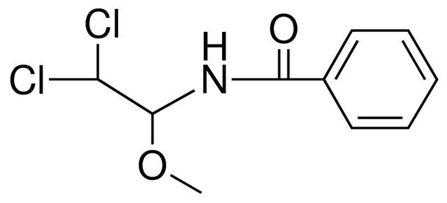 N-(2,2-DICHLORO-1-METHOXY-ETHYL)-BENZAMIDE