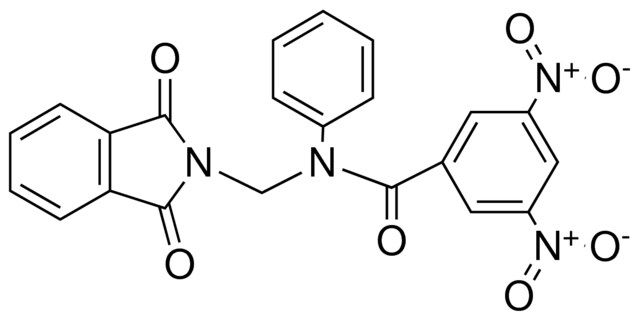 N-(1,3-DIOXO-1,3-DIHYDRO-ISOINDOL-2-YLMETHYL)-3,5-DINITRO-N-PHENYL-BENZAMIDE