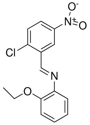 N-(2-CHLORO-5-NITROBENZYLIDENE)-O-PHENETIDINE