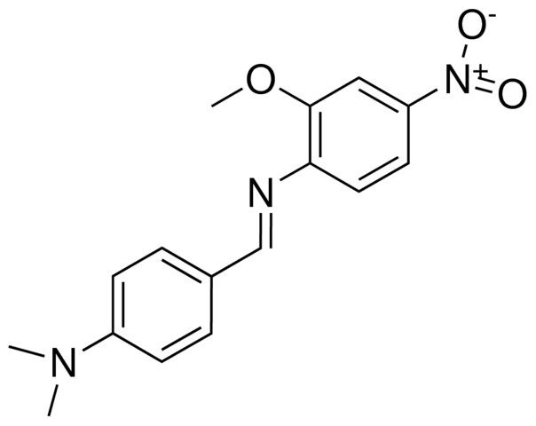 N-(4-(DIMETHYLAMINO)BENZYLIDENE)-2-METHOXY-4-NITROANILINE