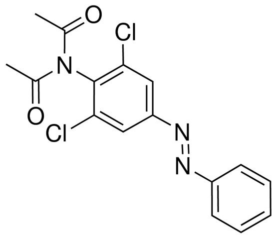 N,N-DIACETYL-2,6-DICHLORO-4-(PHENYLAZO)ANILINE