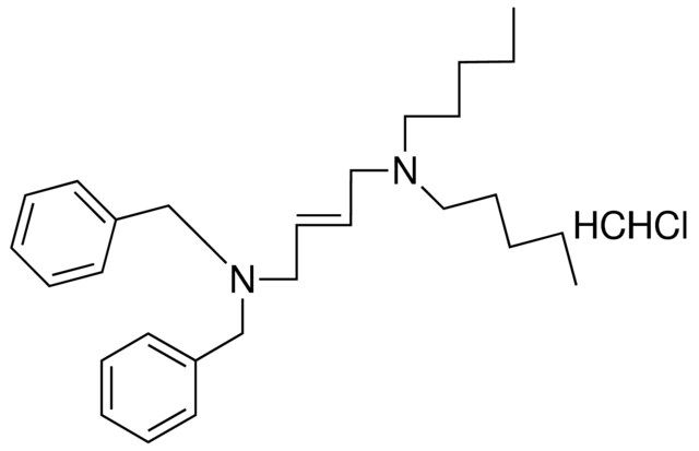 N,N-DIAMYL-N',N'-DIBENZYL-1,4-DIAMINO-2-BUTENE DIHYDROCHLORIDE