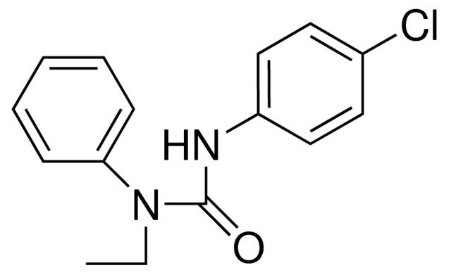 3-(4-CHLORO-PHENYL)-1-ETHYL-1-PHENYL-UREA