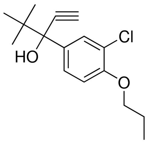 3-(3-CHLORO-4-PROPOXYPHENYL)-4,4-DIMETHYL-1-PENTYN-3-OL