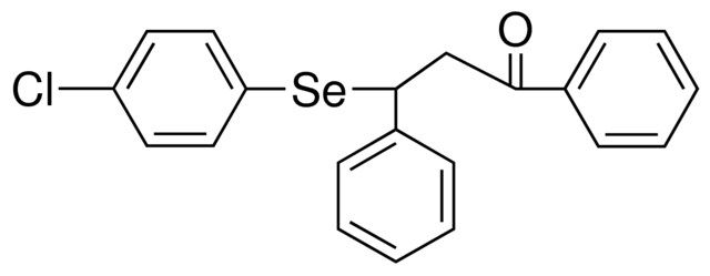 3-(4-CHLORO-PHENYLSELANYL)-1,3-DIPHENYL-PROPAN-1-ONE