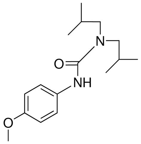 3-(P-ANISYL)-1,1-DIISOBUTYLUREA