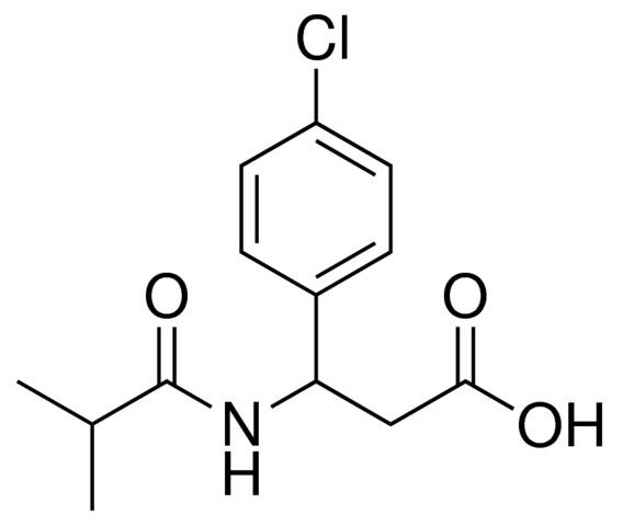 3-(4-CHLORO-PHENYL)-3-ISOBUTYRYLAMINO-PROPIONIC ACID