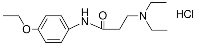 3-DIETHYLAMINO-N-(4-ETHOXY-PHENYL)-PROPIONAMIDE, HYDROCHLORIDE