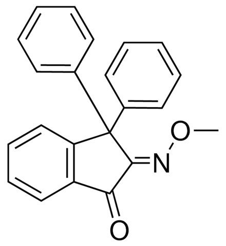 3,3-DIPHENYL-INDAN-1,2-DIONE 2-(O-METHYL-OXIME)