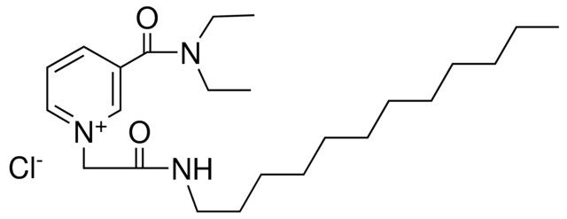 3-DIETHYLCARBAMOYL-1-(DODECYLCARBAMOYLMETHYL)-PYRIDINIUM CHLORIDE