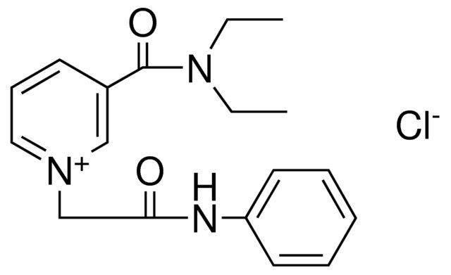 3-DIETHYLCARBAMOYL-1-(PHENYLCARBAMOYLMETHYL)-PYRIDINIUM CHLORIDE