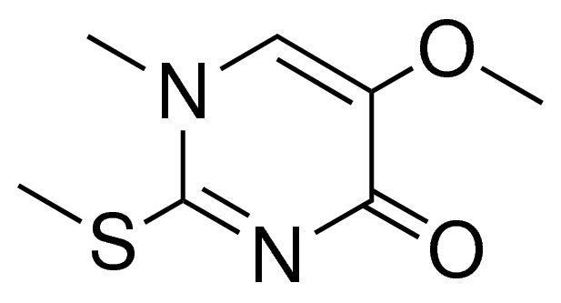 5-METHOXY-1-METHYL-2-METHYLSULFANYL-1H-PYRIMIDIN-4-ONE